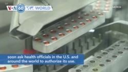 VOA60 World - Merck Says Experimental Pill Cuts Worst Effects of COVID-19