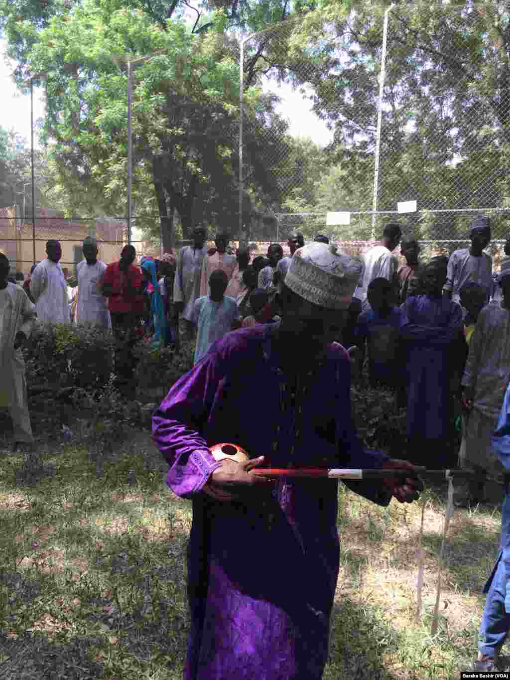 Hutunan 'yan yawon sallah a gidan zoo dake Kano, Nigeria