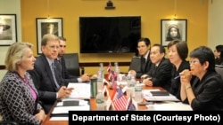 Senior delegations representing the United States and Thailand met on July 14, 2017 