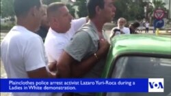 VOA on the Scene: Cuban Activist Yuri-Roca Arrested