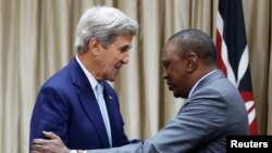Jon Kerri Nayrobida Keniya Prezidenti Uxuru Kenyatta bilan uchrashdi