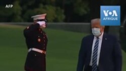 Trump sorti de l'hôpital, de retour à la Maison Blanche