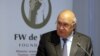 Morreu Frederick de Klerk, último Presidente do apartheid na África do Sul