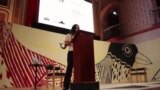 Actor Lázaro Ramos na Flip - Feira Internacional do Livro de Paraty no Brasil