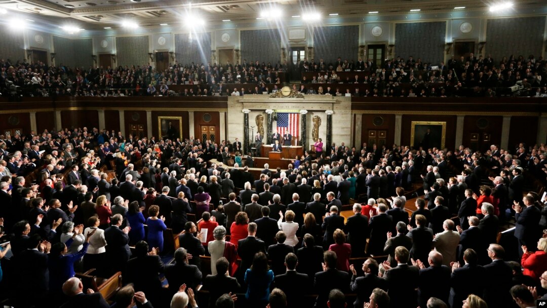 President Barack Obama gives his State of the Union address during a joint session of Congress on Capitol Hill in Washington, February 12, 2013.