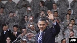 Обама выступил перед американскими военными в Корее