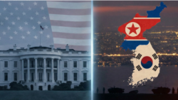 백악관과 한반도 (자료사진).