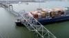 美国国家运输安全委员会发布的视频显示了“大理”号货船2024年3月26日撞上巴尔的摩的弗朗西斯·斯科特·基大桥的画面。