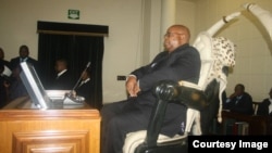 Speaker of Parliament of Zimbabwe, Jacob Mudenda.