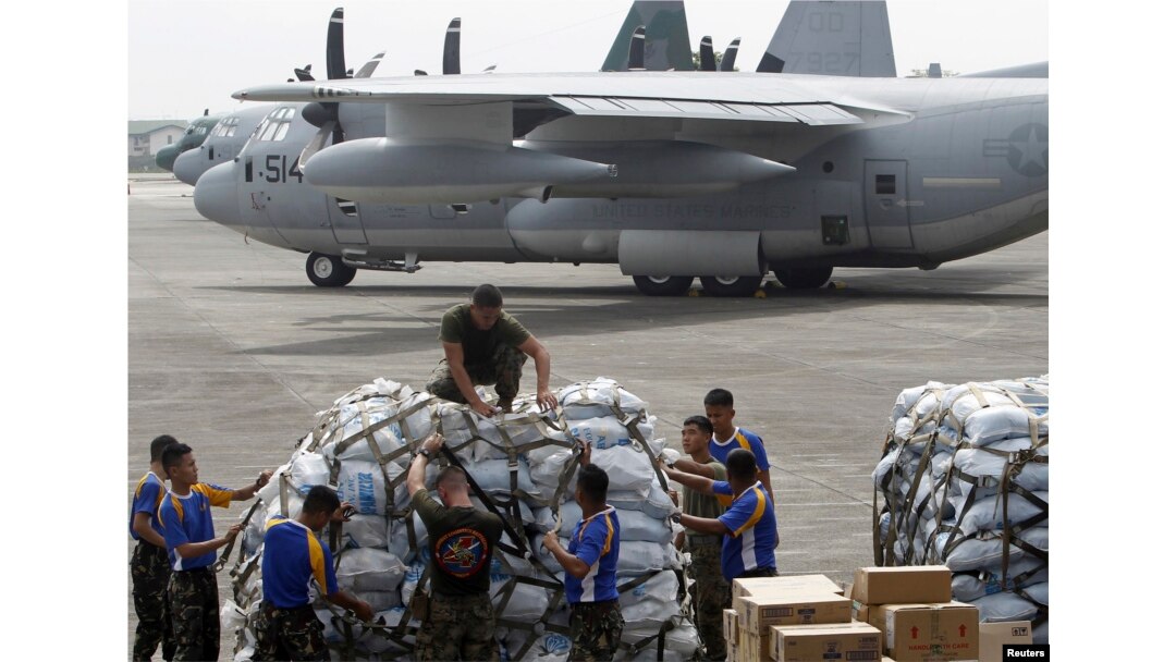 Relief Workers Struggle to Reach Typhoon Victims