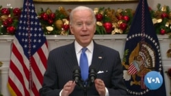 Biden Urges Calm, Vaccination in Face of Omicron Variant