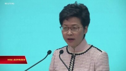 Lãnh đạo Hong Kong lên án luật nhân quyền của Mỹ