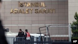 Pengadilan di Istanbul, Turki di mana 11 orang aktivis HAM mulai diadili Selasa (24/10). 