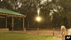 Natural Burial Park at Kemp's Creek Cemetery near Sydney, Australia