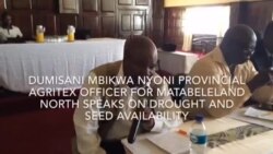 Agritex Official Dumisani Mbikwa Nyoni: Farmers to Get Maize Seed, Stock Feed