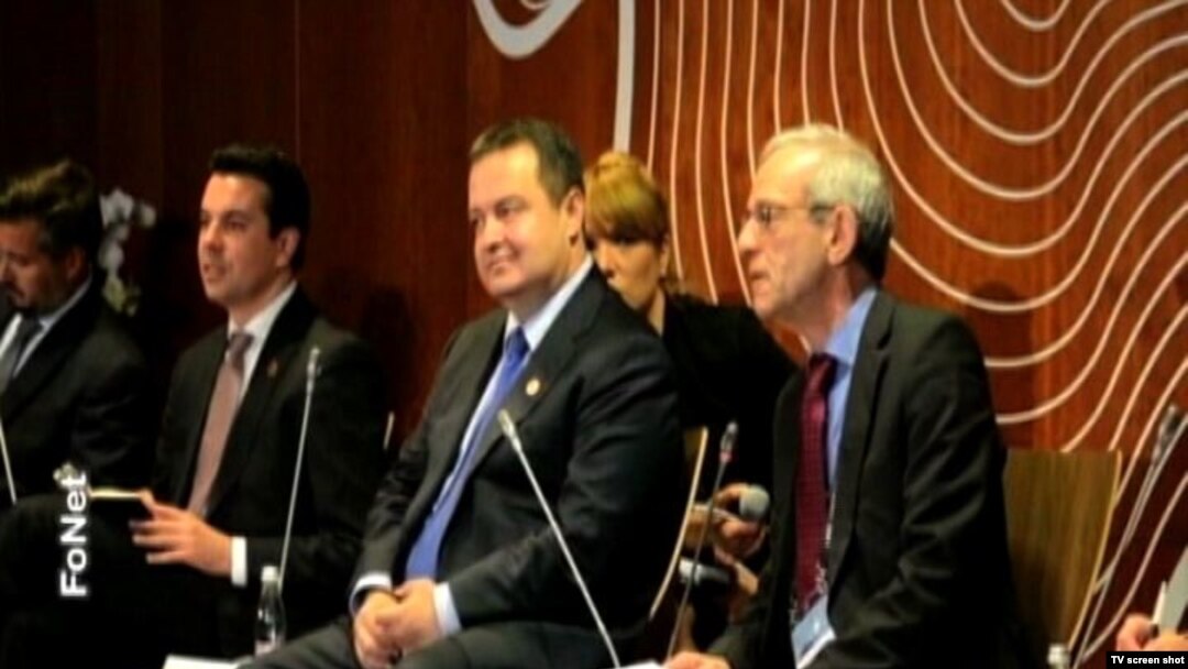 Ivica Dačić, šef srpske diplomatije na strateškom forumu na Bledu, 2. septembar 2014.