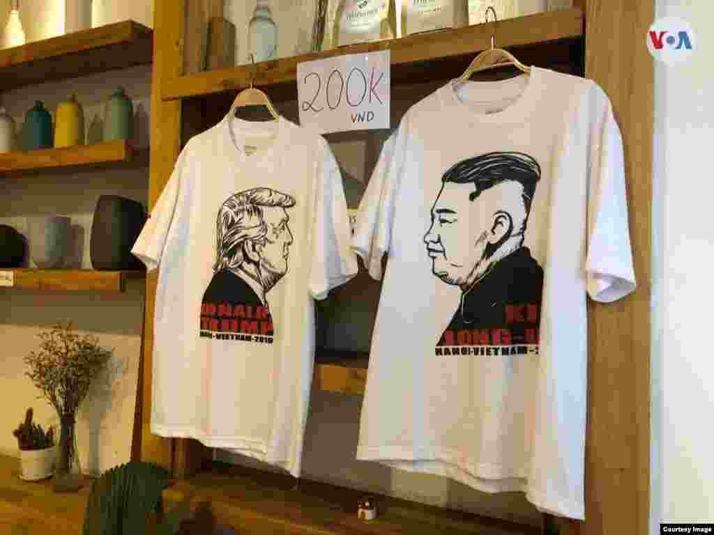 Antes de la llegada de Trump y Kim Jong Un a Vietnam, la presencia de Donald Trump y del líder norcoreano ya se sentía en las calles de su capital, Hanoi. 