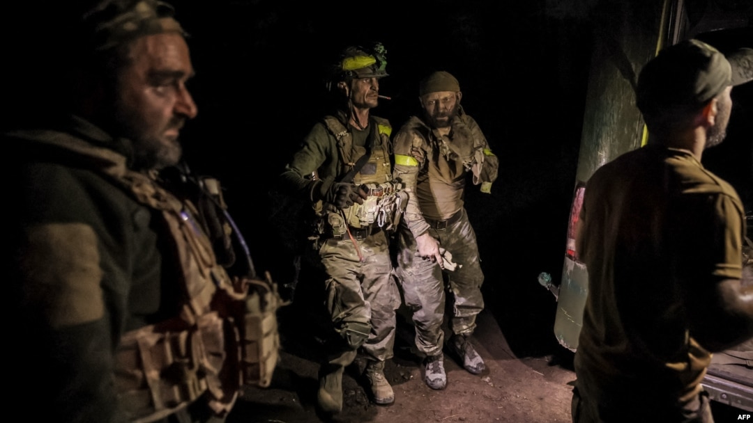 Pripadnici ukrajinske vojske (Foto: Handout / Press service of the 24th Mechanized Brigade / AFP)