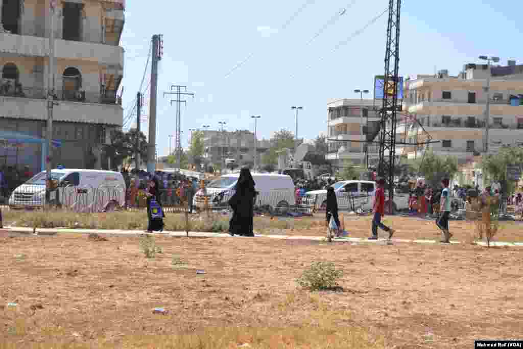 Celebration after Manbij Liberation