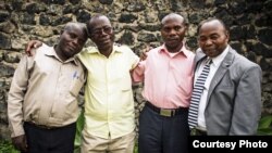 Members of a DRC village peace committee: Credit: Sean Sheridan/World Relief