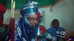 TASKAR VOA: Mai Martaba Sarkin Kano Muhamadu Sanusi Lamido Sanusi Ya Gana Da Matasan Kungiyar ECOWAS A Yamai