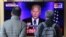 Người Hàn Quốc theo dõi bài phát biểu của ông Joe Biden được truyền hình trực tiếp tại một nhà ga ở Seoul và ngày 8/11/2020.