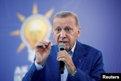 Cumhurbaşkanı ve Cumhur İttifakı adayı Recep Tayyip Erdoğan