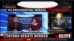 Laporan Langsung VOA untuk MNC World News: Pasca Debat Capres AS Kedua