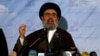 FILE - Senior Hezbollah leader Hashem Safieddine speaks during a conference in the southern Beirut suburb of Dahiyeh, Lebanon, Jan. 12, 2022.