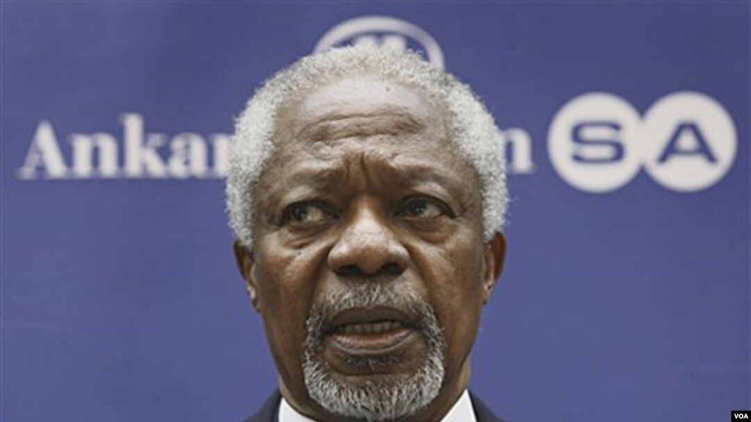 Utusan PBB-Liga Arab untuk Suriah, Kofi Annan