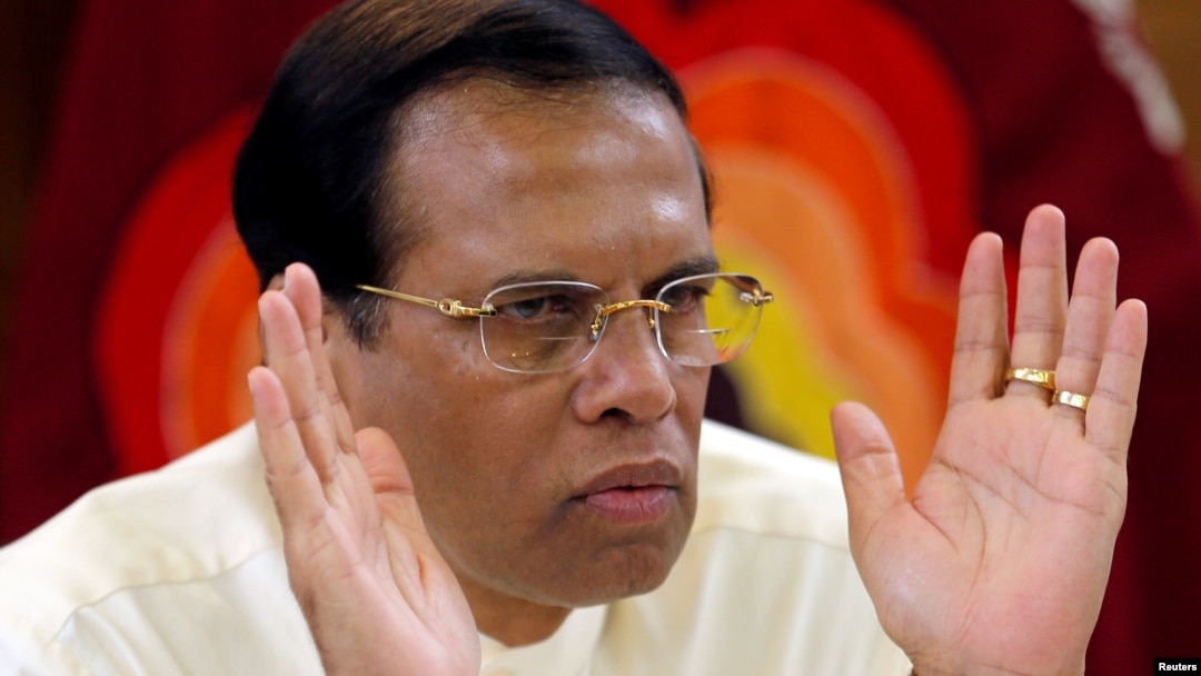 Predsednik Šri Lanke Maitripala Sirisena