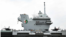 参加演习的航母之一，英国皇家海军“伊丽莎白女王”号（HMS Queen Elizabeth）航母（英国皇家海军照片）
