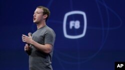 Pendiri dan CEO Facebook, Mark Zuckerberg dalam sebuah acara di San Francisco (foto: dok).