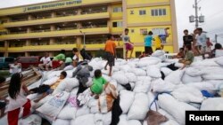 Centar za evakuaciju u Manili