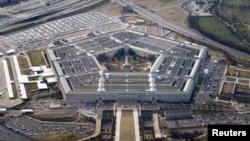 FILE - The Pentagon is seen from the air in Washington on March 3, 2022.