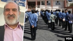 FILE -- Iranian teachers union leader Ali Akbar Baghani told VOA Persian in an April 6, 2020, interview that Iran's education system faces huge problems if a coronavirus-stalled school year is restarted in mid-April.