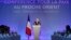 French Minister of Foreign Affairs Jean-Marc Ayrault addresses delegates at the opening of the Mideast peace conference in Paris, Jan. 15, 2017. 