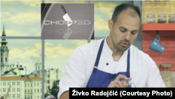 Kuvar Živko Radojčić pobednik je 17. epizode nove sezone takmičenja "Chopped", koja je premijerno prikazana na američkoj televiziji 25. avgusta 2020. 