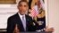 El presidente Obama habla desde el comedor de la Casa Blanca.
