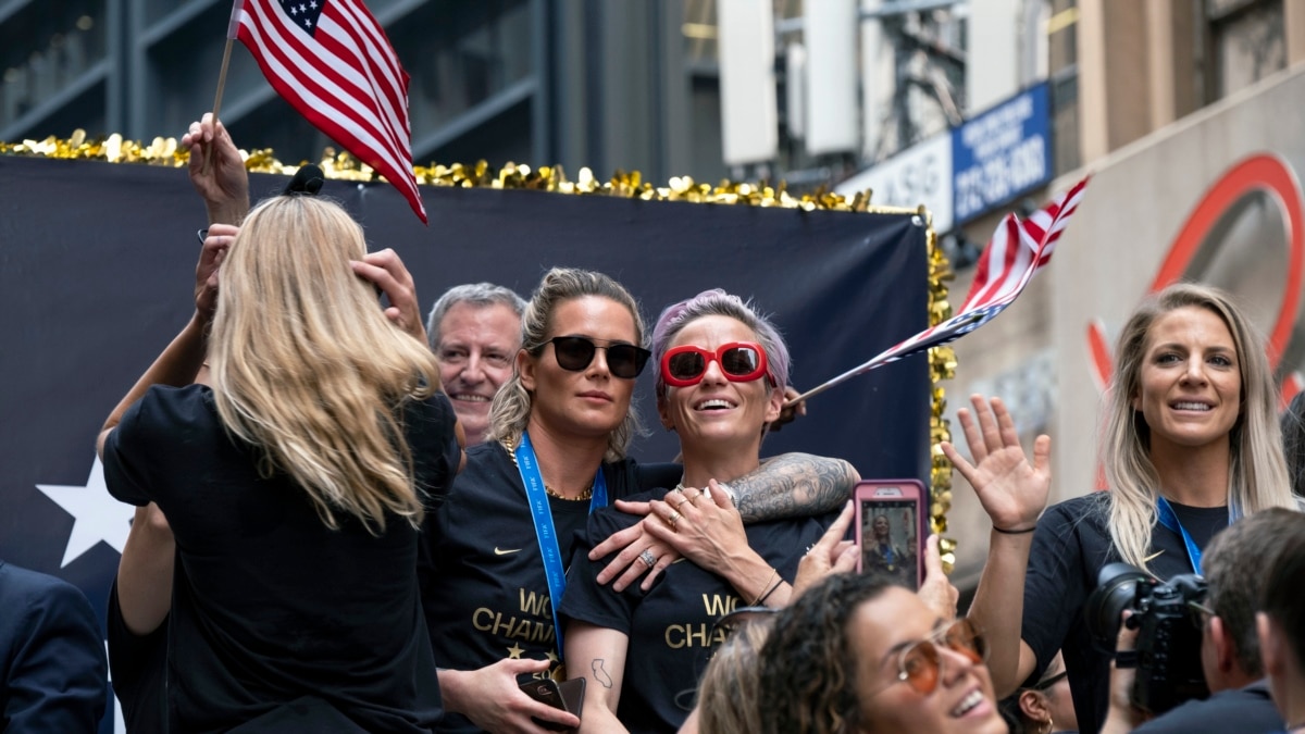 NY Parade Honors World Cup Winning US Women's Soccer Team