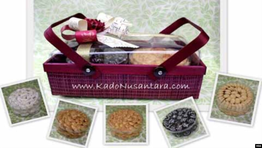 Hantaran lebaran dapat dikirim secara online melalui situs belanja kadonusantara.com.