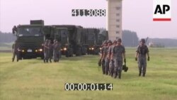 The Japanese SDF staged a drill using PAC-3 surface to air missile, U.S. Yokota Air Base, Japan, August 29, 2017