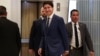 Canada's Prime Minister Justin Trudeau leaves a hotel in West Palm Beach en route to meet U.S. President-elect Donald Trump at Mar-a-Lago in Palm Beach, Florida, Nov. 29, 2024.