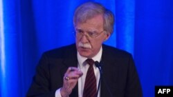 Penasihat Keamanan Nasional AS, John Bolton mengatakan kepada Federalist Society di Washington DC, Senin (10/9). 