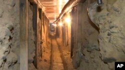 Autoridades señalaron que al parecer los túneles eran utilizados por el cártel de Sinaloa para pasar droga a EE.UU.