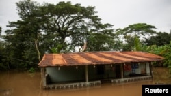 Una casa inundada después del huracán Julia, en Nueva Guinea, Nicaragua, 9 de octubre de 2022. REUTERS/Maynor Valenzuela
