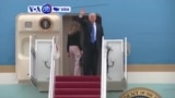 VOA60 America - President Donald Trump departs for Europe ahead of the G20 summit in Germany