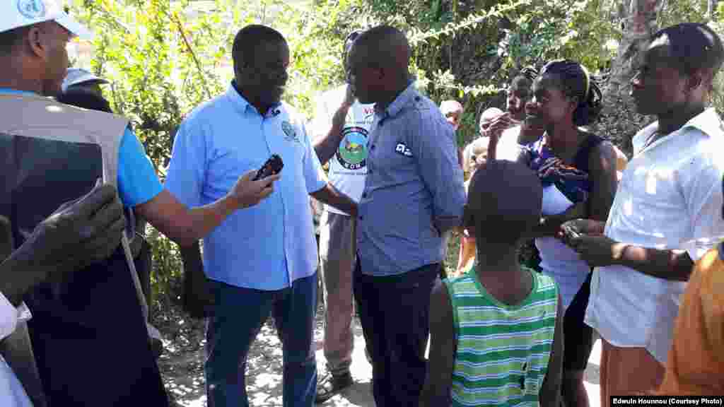 Daviz Simango, líder do MDM, em campanha para as eleições autárquicas de 10 de Outubro 2018. Moçambique