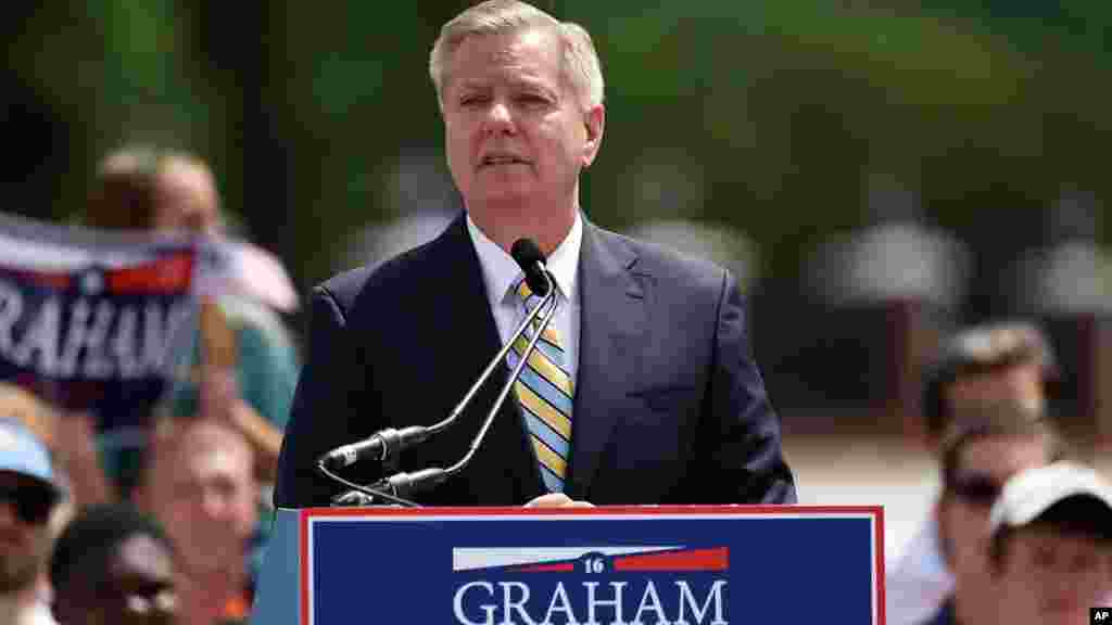 Lindsey Olin Graham est sénateur de la Caroline du Sud depuis 2003.