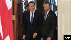 Başkan Obama ve İngiltere Başbakanı Cameron